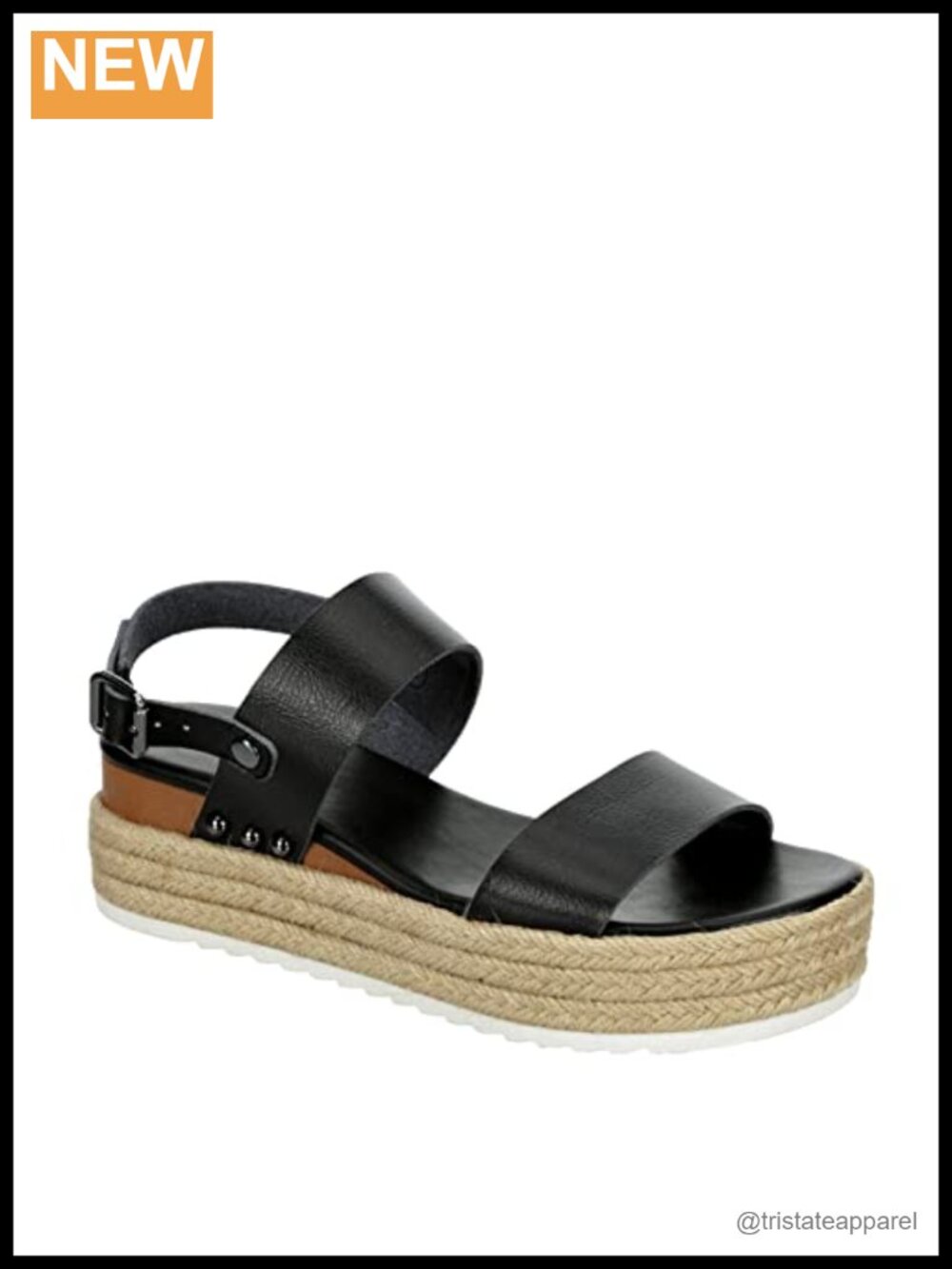 XAPPEAL Amelia Open Toe Ankle Strap Casual Platform Espadrille Sandals